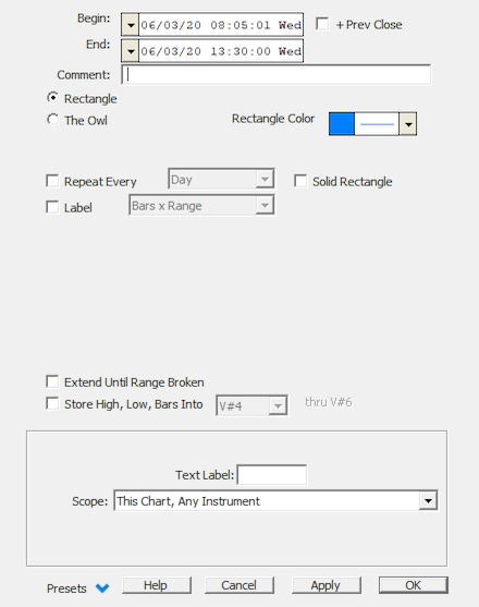 Rectangle Preferences