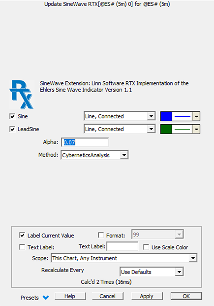 Sinewave Prefs